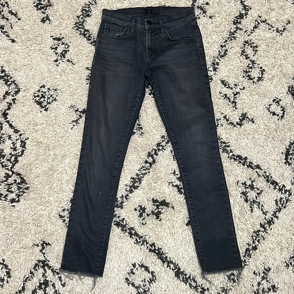 J brand low rise slim leg denim